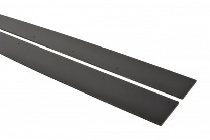 Street Pro Seitenschweller passend für Seat Leon MK2 MS DESIGN schwarz matt