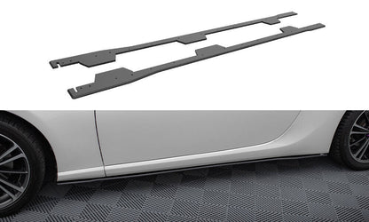 Street Pro Seitenschweller passend für Subaru BRZ Mk1 / Mk1 FL schwarz matt