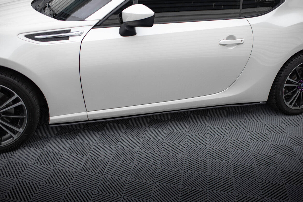 Street Pro Seitenschweller passend für Subaru BRZ Mk1 / Mk1 FL schwarz matt