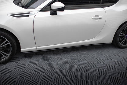 Street Pro Seitenschweller passend für Subaru BRZ Mk1 / Mk1 FL schwarz matt