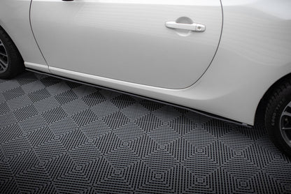 Street Pro Seitenschweller passend für Subaru BRZ Mk1 / Mk1 FL schwarz matt
