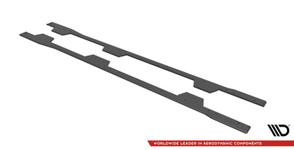 Street Pro Seitenschweller passend für Subaru BRZ Mk1 / Mk1 FL schwarz matt