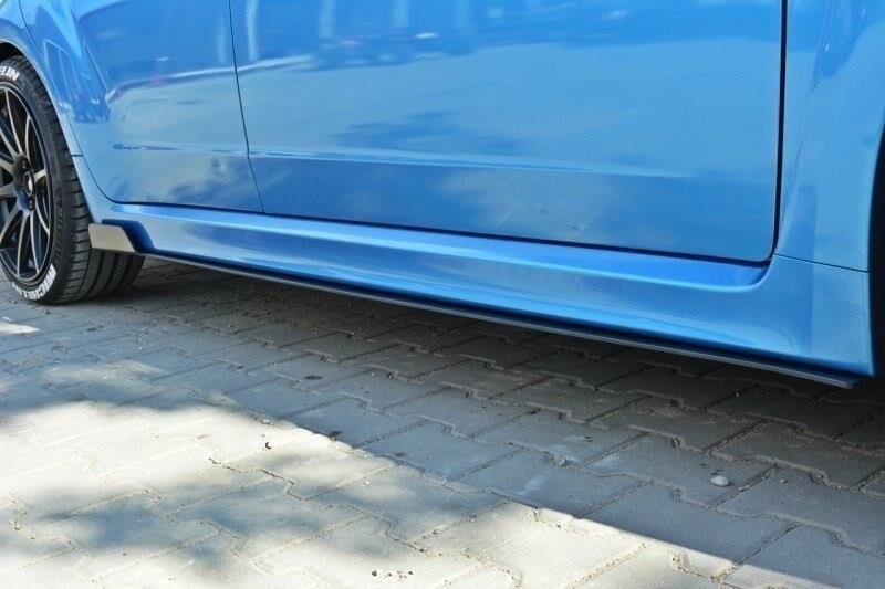 Street Pro Seitenschweller passend für Subaru Impreza WRX STI Mk3 schwarz matt