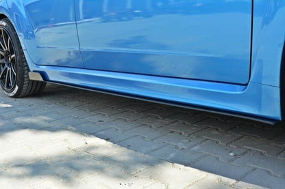 Street Pro Seitenschweller passend für Subaru Impreza WRX STI Mk3 schwarz matt