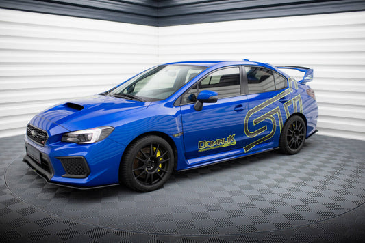 Street Pro Seitenschweller passend für Subaru WRX STI Mk1 schwarz matt