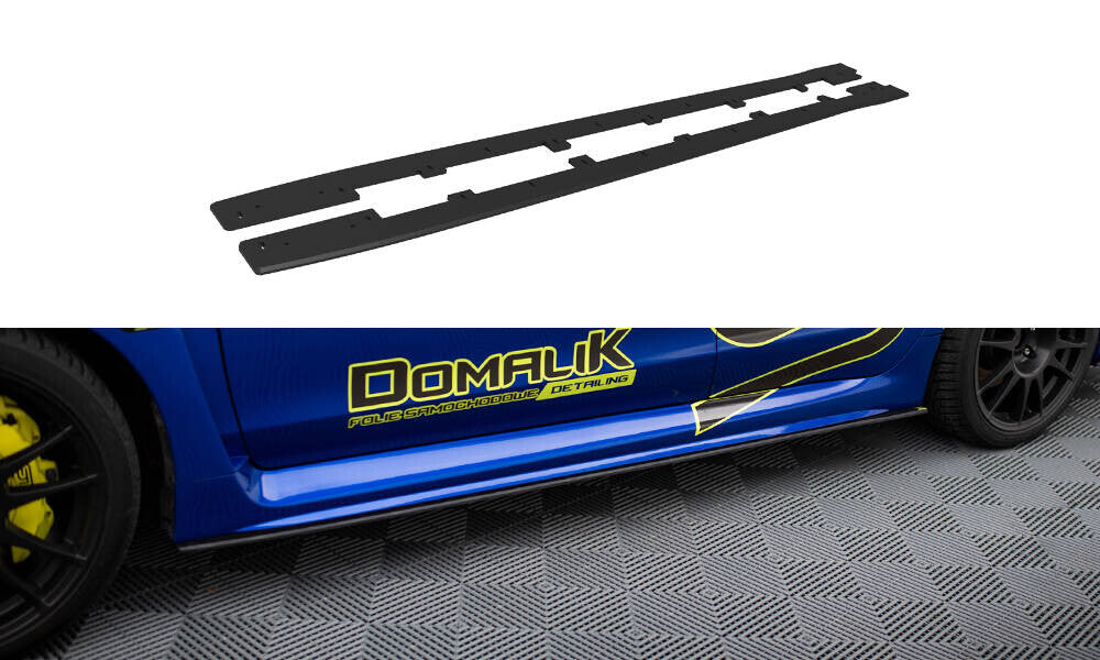 Street Pro Seitenschweller passend für Subaru WRX STI Mk1 schwarz matt
