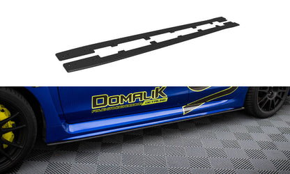 Street Pro Seitenschweller passend für Subaru WRX STI Mk1 schwarz matt