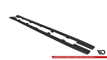 Street Pro Seitenschweller passend für Subaru WRX STI Mk1 schwarz matt