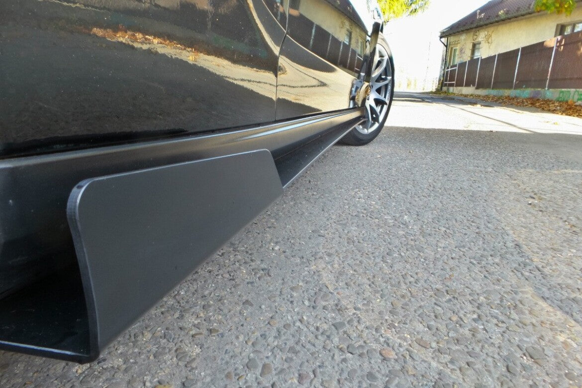 Street Pro Seitenschweller passend für Toyota CELICA T23 vor FL schwarz matt