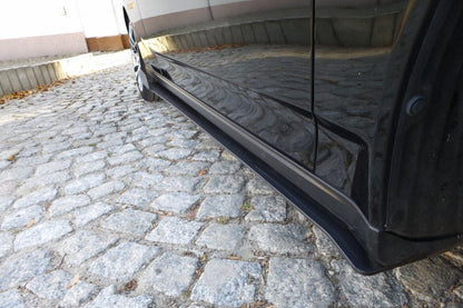 Street Pro Seitenschweller passend für Toyota CELICA T23 vor FL schwarz matt