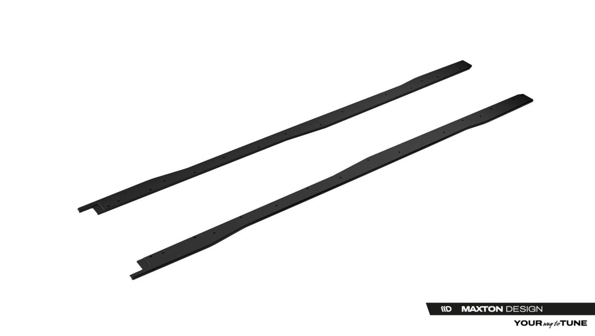 Street Pro Seitenschweller passend für Toyota GR Yaris Mk4 Facelift schwarz matt
