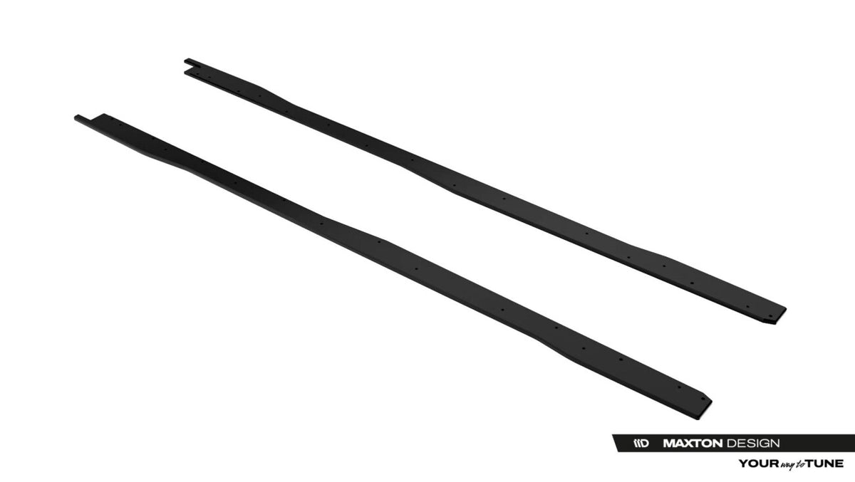 Street Pro Seitenschweller passend für Toyota GR Yaris Mk4 Facelift schwarz matt