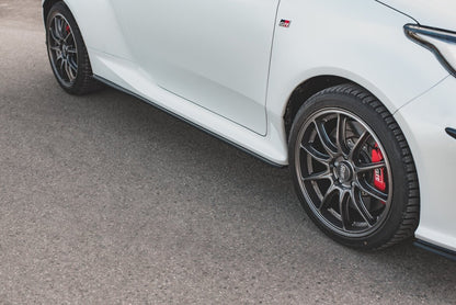Street Pro Seitenschweller passend für Toyota GR Yaris Mk4 schwarz matt
