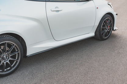 Street Pro Seitenschweller passend für Toyota GR Yaris Mk4 schwarz matt