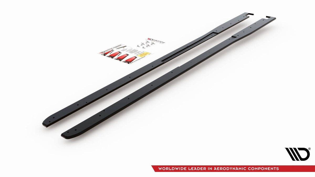 Street Pro Seitenschweller passend für Toyota GR Yaris Mk4 schwarz matt