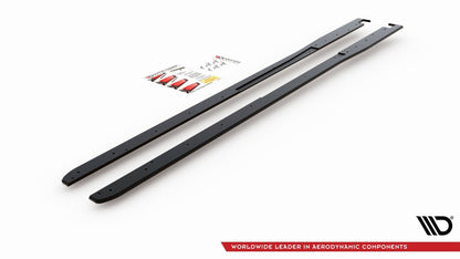 Street Pro Seitenschweller passend für Toyota GR Yaris Mk4 schwarz matt