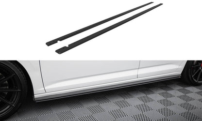 Street Pro Seitenschweller passend für VW Jetta GLI Mk7 schwarz matt