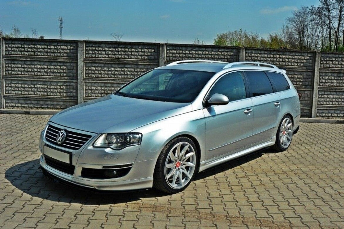 Street Pro Seitenschweller passend für VW Passat B6/B7 R-LINE schwarz matt