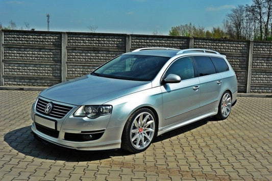 Street Pro Seitenschweller passend für VW Passat B6/B7 R-LINE schwarz matt