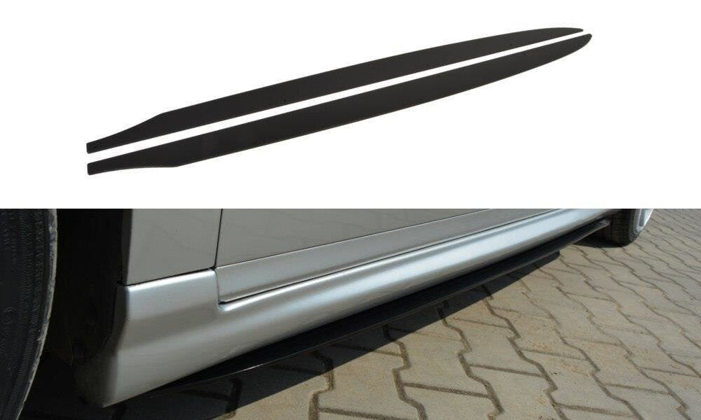 Street Pro Seitenschweller passend für VW Passat B6/B7 R-LINE schwarz matt