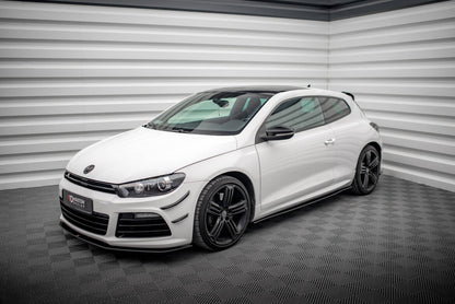 Street Pro Seitenschweller passend für VW Scirocco R Mk3 schwarz matt