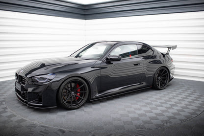Street Pro Seitenschweller V.1 passend für BMW M2 G87 schwarz matt