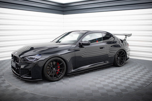 Street Pro Seitenschweller V.1 passend für BMW M2 G87 schwarz matt