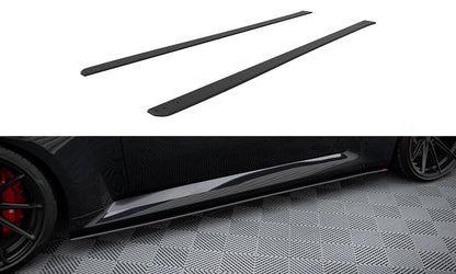 Street Pro Seitenschweller V.1 passend für BMW M2 G87 schwarz matt
