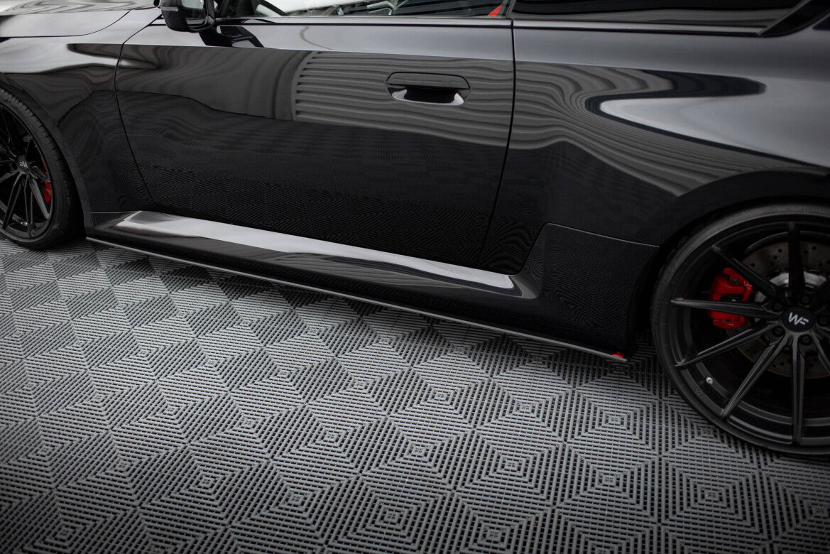 Street Pro Seitenschweller V.1 passend für BMW M2 G87 schwarz matt
