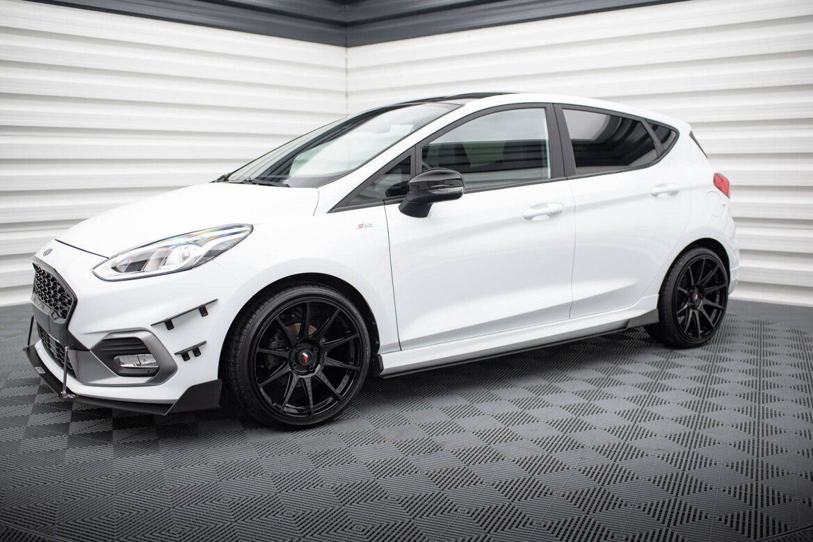 Street Pro Seitenschweller V.1 passend für Ford Fiesta Mk8 ST / ST-Line schwarz matt