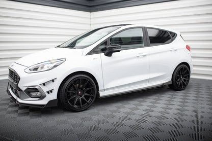 Street Pro Seitenschweller V.1 passend für Ford Fiesta Mk8 ST / ST-Line schwarz matt