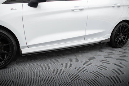 Street Pro Seitenschweller V.1 passend für Ford Fiesta Mk8 ST / ST-Line schwarz matt