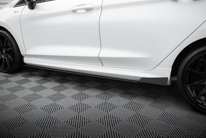Street Pro Seitenschweller V.1 passend für Ford Fiesta Mk8 ST / ST-Line schwarz matt