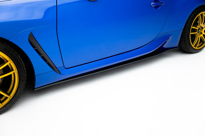 Street Pro Seitenschweller V.1 passend für Subaru BRZ Mk2 schwarz matt