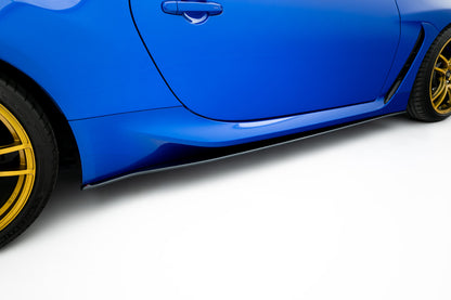 Street Pro Seitenschweller V.1 passend für Subaru BRZ Mk2 schwarz matt