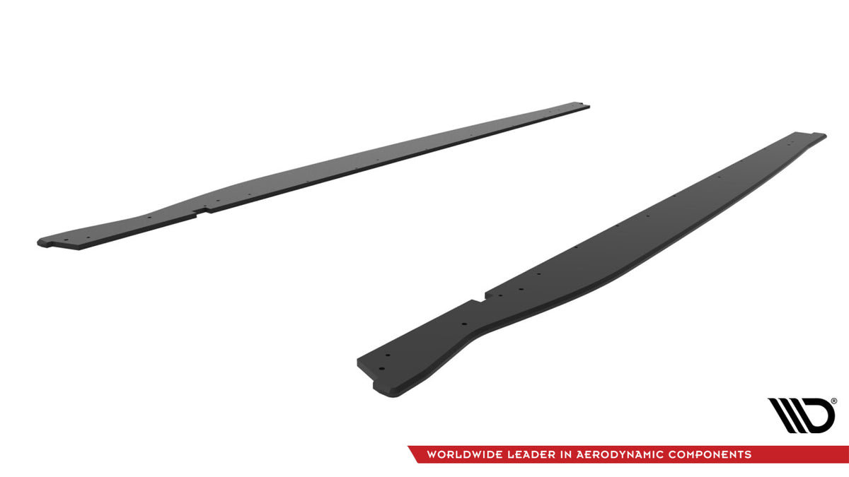 Street Pro Seitenschweller V.1 passend für Subaru BRZ Mk2 schwarz matt