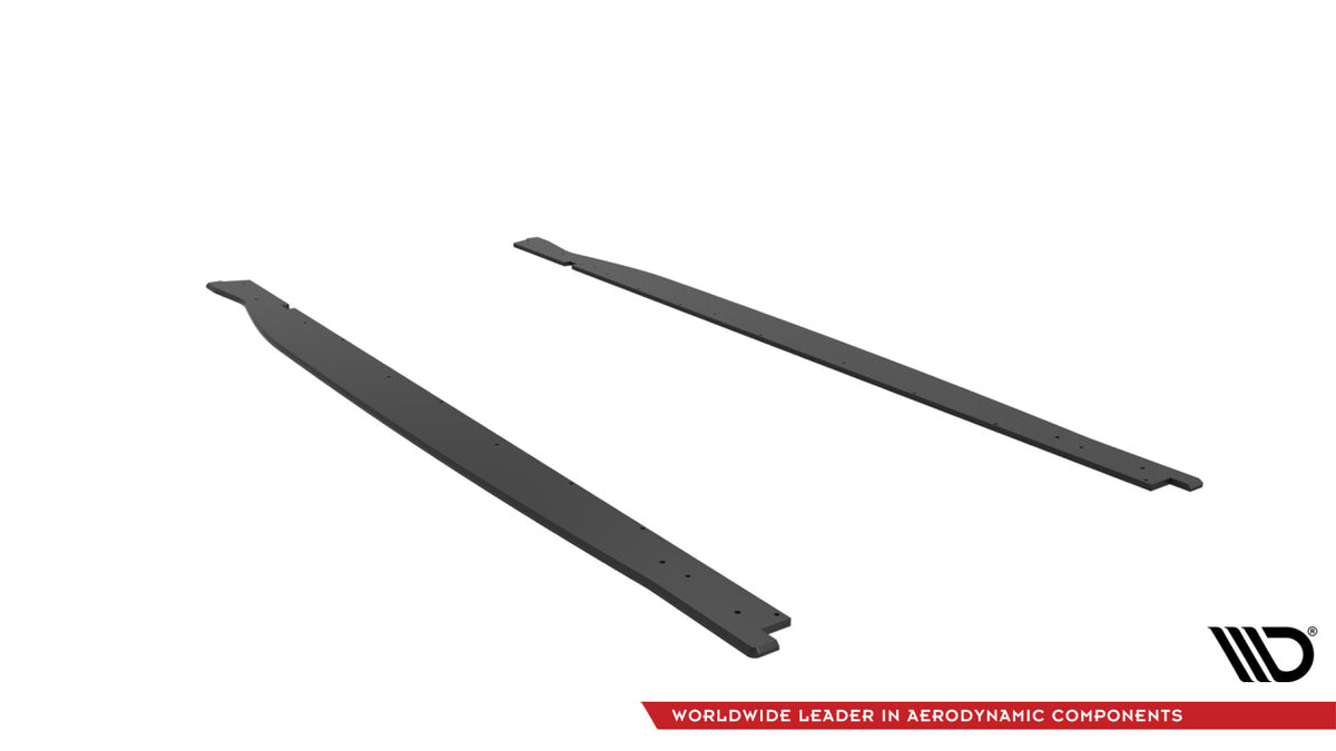 Street Pro Seitenschweller V.1 passend für Subaru BRZ Mk2 schwarz matt