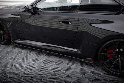 Street Pro Seitenschweller V.2 passend für BMW M2 G87 schwarz matt