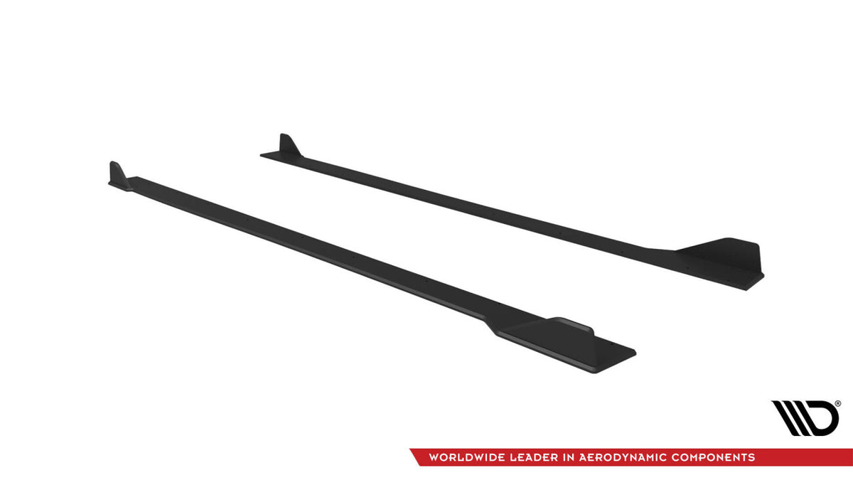 Street Pro Seitenschweller V.2 passend für BMW M2 G87 schwarz matt