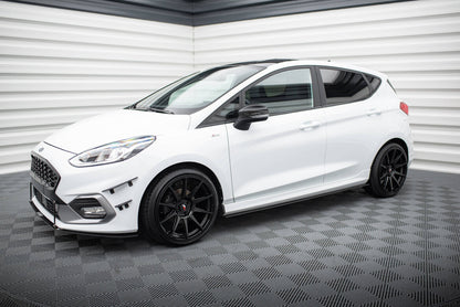 Street Pro Seitenschweller V.2 passend für Ford Fiesta Mk8 ST / ST-Line schwarz Hochglanz