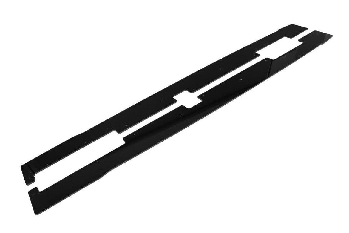 Street Pro Seitenschweller V.2 passend für Ford Fiesta Mk8 ST / ST-Line schwarz Hochglanz