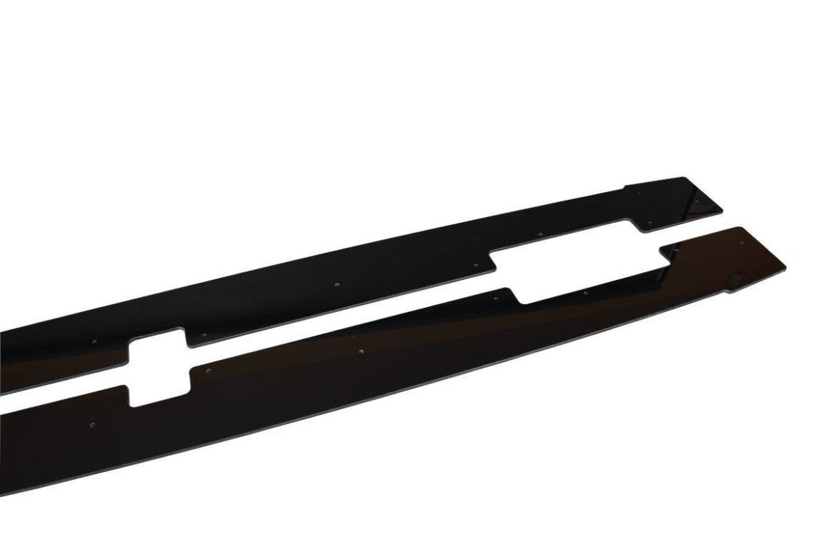Street Pro Seitenschweller V.2 passend für Ford Fiesta Mk8 ST / ST-Line schwarz Hochglanz