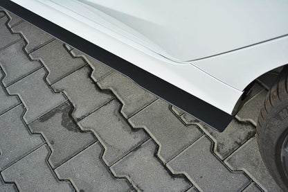 Street Pro Seitenschweller V.2 passend für Ford Fiesta Mk8 ST / ST-Line schwarz matt
