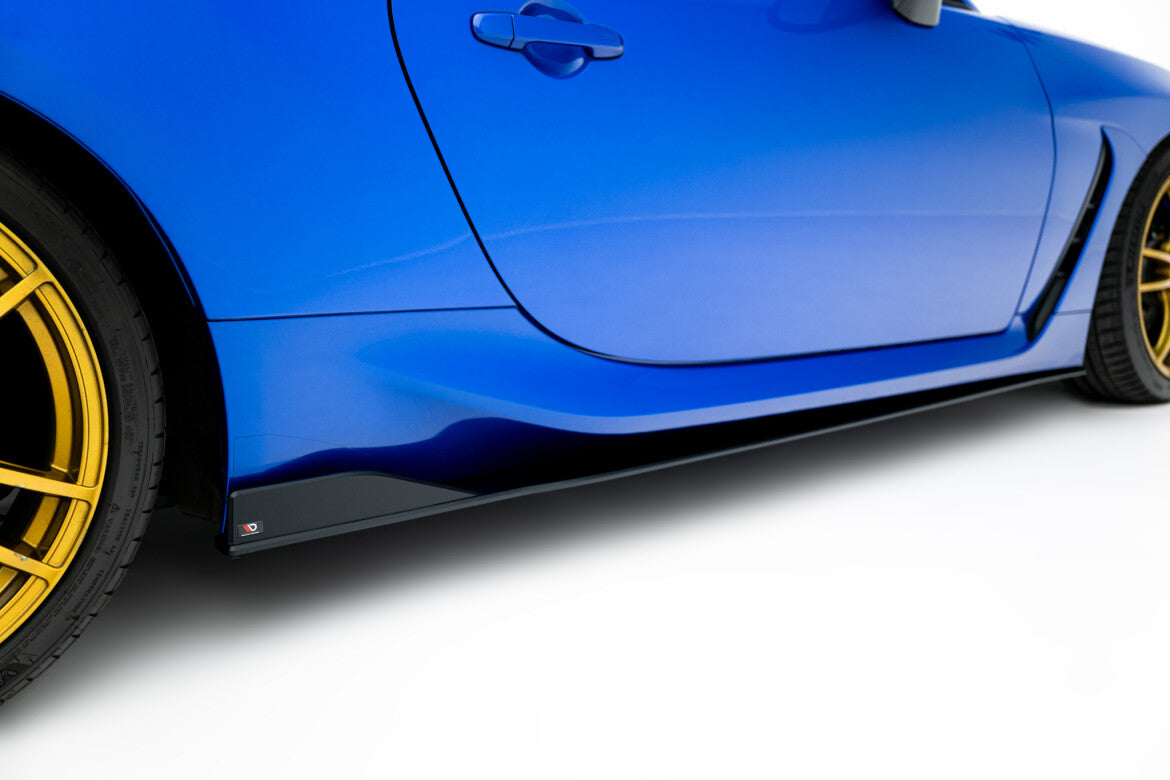 Street Pro Seitenschweller V.2 passend für Subaru BRZ Mk2 schwarz matt