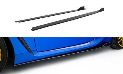 Street Pro Seitenschweller V.2 passend für Subaru BRZ Mk2 schwarz matt