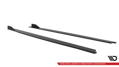 Street Pro Seitenschweller V.2 passend für Subaru BRZ Mk2 schwarz matt