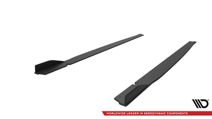 Street Pro Seitenschweller V.2 passend für Subaru BRZ Mk2 schwarz matt