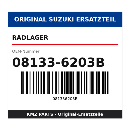 Suzuki Radlager 08133-6203B