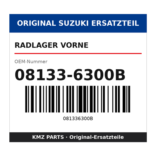 Suzuki Radlager vorne 08133-6300B