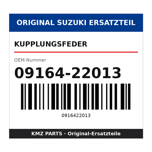Suzuki Kupplungsfeder 09164-22013